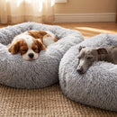 Coussin Apaisant Comfy Square pour Chien, gris, en situation
