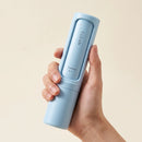 Rouleau Cleaner anti-poils design, bleu, repère de taille