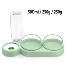 Gamelle double et distributeur d'eau design pour chien