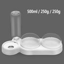 Gamelle double et distributeur d'eau design pour chien