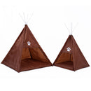 Tipi marron pour petits chiens