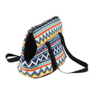 Sac de transport motif Aztec pour chien