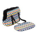 Sac de transport motif Aztec pour chien