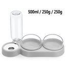 Gamelle double et distributeur d'eau design pour chien