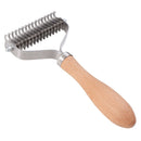 Brosse anti mue design pour chien