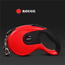 Laisse rétractable bicolore pour chien Kimpets