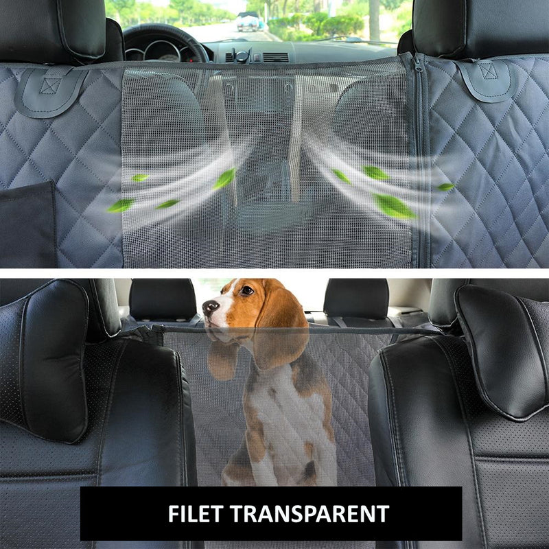 Housse de protection auto pour chien sièges arrières complet