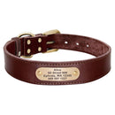 Collier en cuir Alice personnalisable pour chien