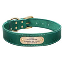 Collier en cuir Alice personnalisable pour chien