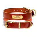 Collier en cuir Vintage personnalisable