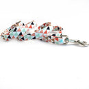 Ensemble laisse & collier nœud papillon Triangle pour chien