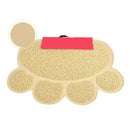 Tapis d'alimentation en PVC pour chiens et chats