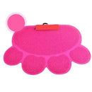 Tapis d'alimentation en PVC pour chiens et chats